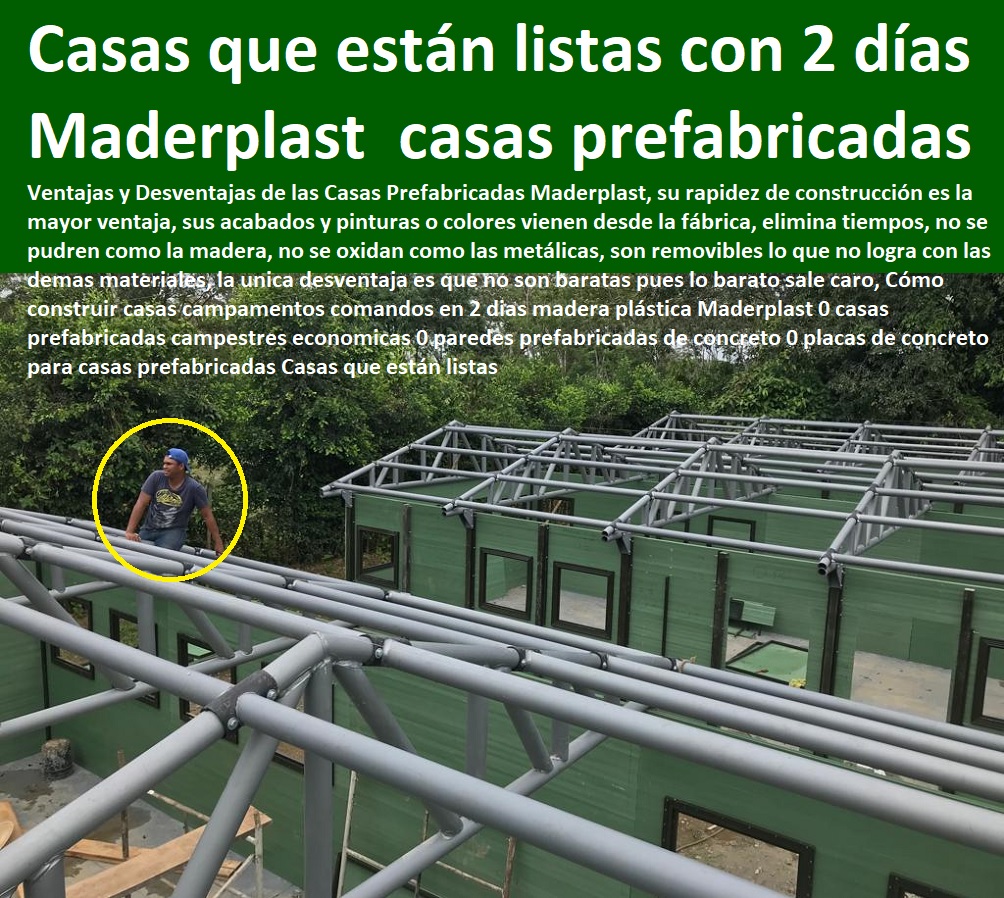 Cómo construir casas campamentos comandos en 2 dias madera plástica Maderplast 0 casas prefabricadas campestres economicas 0 paredes prefabricadas de concreto 0 placas de concreto para casas prefabricadas Casas que están listas 0 Cómo construir casas campamentos comandos en 2 dias madera plástica Maderplast 0 casas prefabricadas campestres economicas 0 paredes prefabricadas de concreto 0 placas de concreto para casas prefabricadas Casas que están listas 0